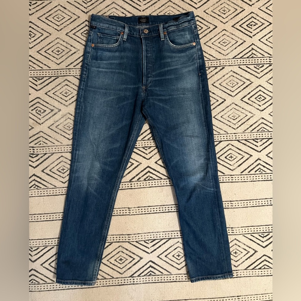 Citizens of Humanity Jeans Olivia Crop high Waist size 29